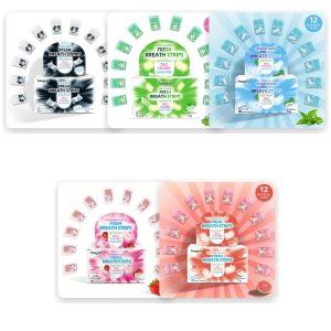 Freegrin breath strips all five flavours bundle