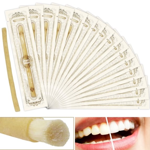 Freegrin natural miswak sticks original, 16-pack vacuum sealed