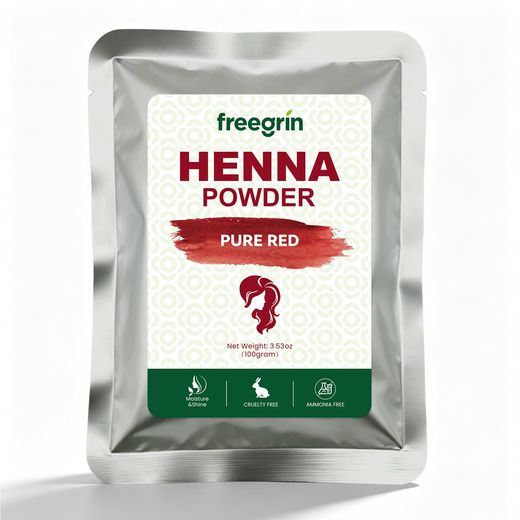 Freegrin henna powder and cones